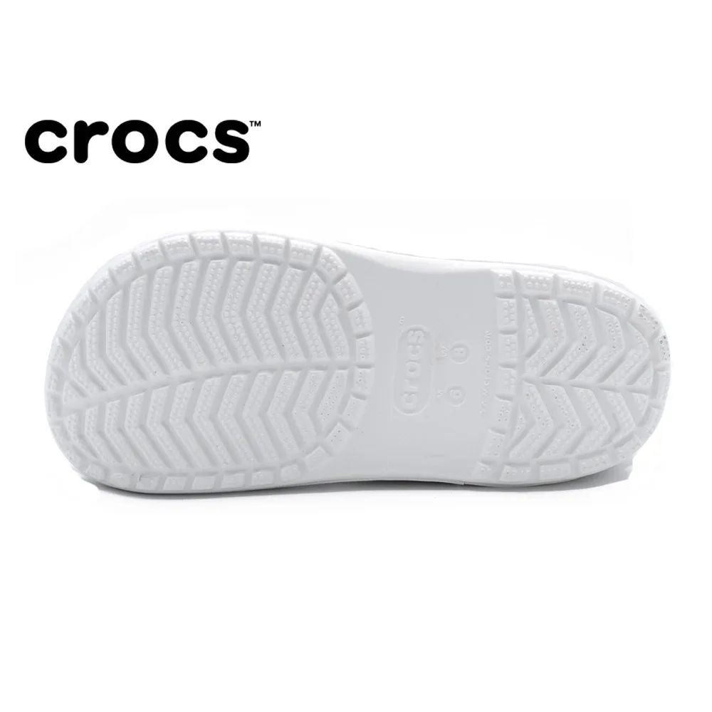 CROCS Summer Clog Lady Beach Wading Sandals White Crocs Shoes Water Sandals Swimwear Ms. Summer Casual Shoes