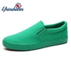 YEINSHAARS New Canvas Driving Shoes Men Green Black Yellow White Vulcanized Lazy Canvas Shoes Mens Designer Sneakers Fashion Men ► Photo 1/6