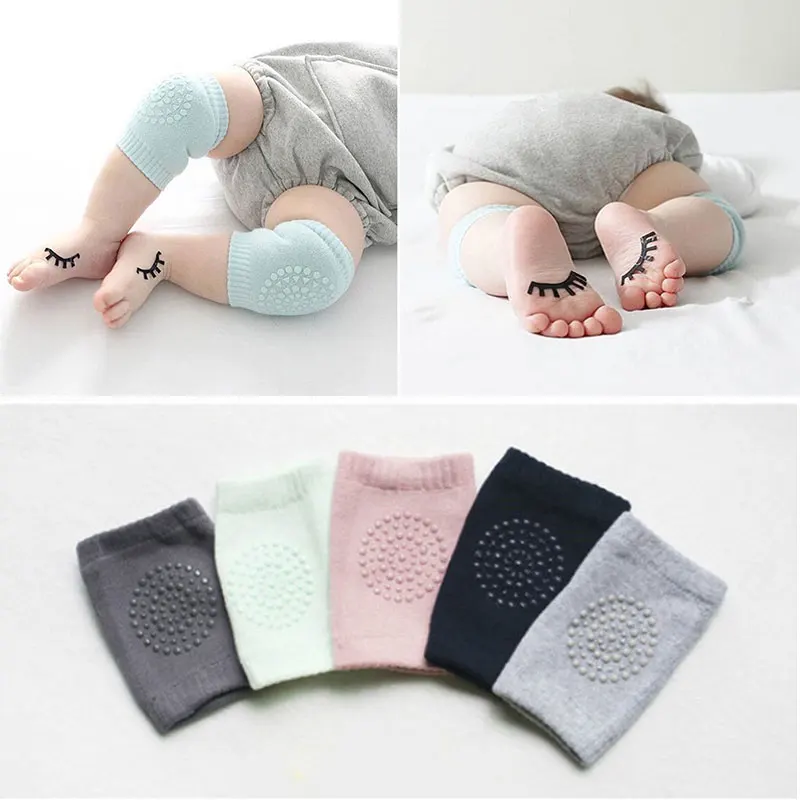 

1 Pair Baby Knee Pads Leg Protector Anti Slip Crawling Accessory Baby Leg Knees Protector Warmer Newborn Crawling Leg Warmers