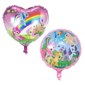 

20pcs 18inch unicorn cartoon balloons foil balloon party supplies Decoration kids birthday aluminum balloon