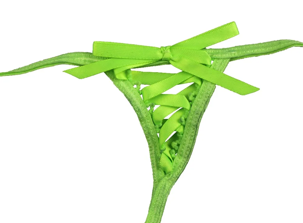 Mierside TH05 привлекательные зеленые стринги на бретельках с рисунком, трусики-стринги, сексуальная одежда на каждый день, большие размеры от XS-6XL
