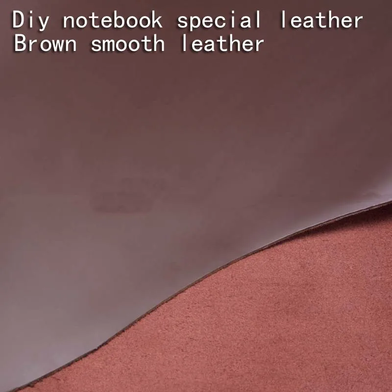 

Leather hand-made diy leather fabric leather retro crazy horse head layer cowhide material loose-leaf book creative A5 A4