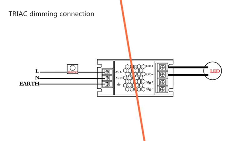 triac dimming connection