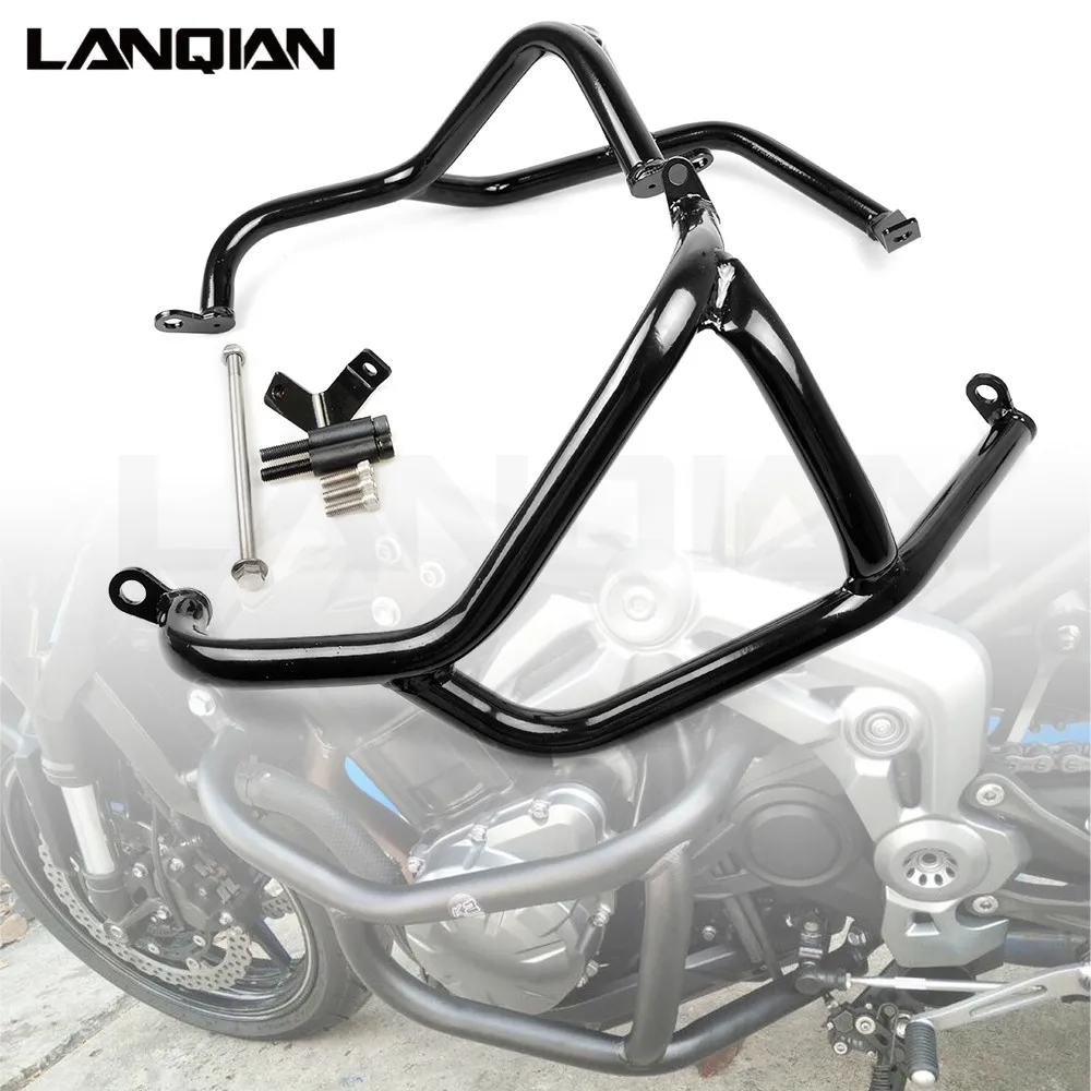 

High Quality For Kawasaki Z900 2017 2018 Motorcycle Engine Protetive Guard Crash Bar Protector Bumper Black Z 900 Accessories