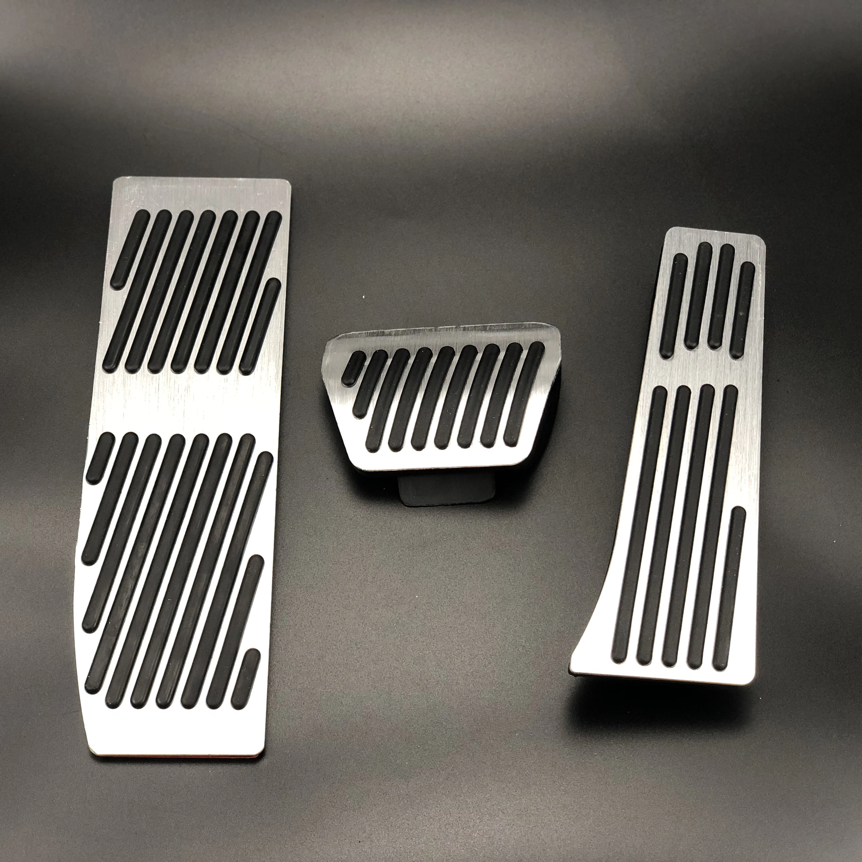 Para 1 3 5 7 Series X3 X5 Z4 brake Pedal del coche del acelerador Pedal de freno Pedal de De Embrague Accesorios antideslizantes Juego de pedales 2Unids