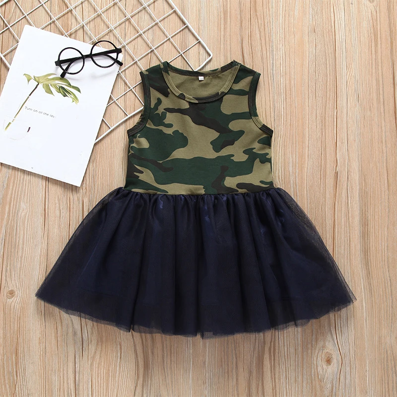 camouflage baby dress