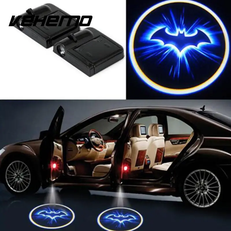 VEHEMO Wireless Car-styling Auto Door Led Welcome Laser Projector Logo Ghost Shadow Light Batman Car Interior Lamp Light VEHEMO Wireless Car-styling Auto Door Led Welcome Laser Projector Logo Ghost Shadow Light Batman Car Interior Lamp Light