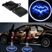 VEHEMO Wireless Car-styling Auto Door Led Welcome Laser Projector Logo Ghost Shadow Light Batman Car Interior Lamp Light