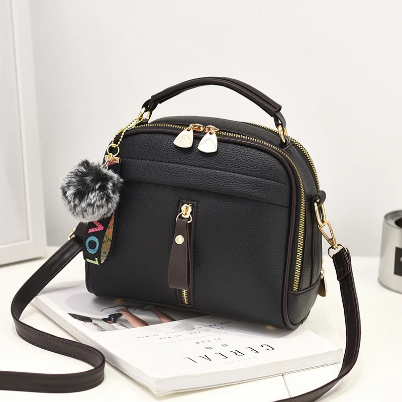 

YINGPEI Women Bag Vintage Casual Tote Fashion Women Messenger Bags Top-Handle Shoulder Handbag Purse Wallet Leather 2018 New