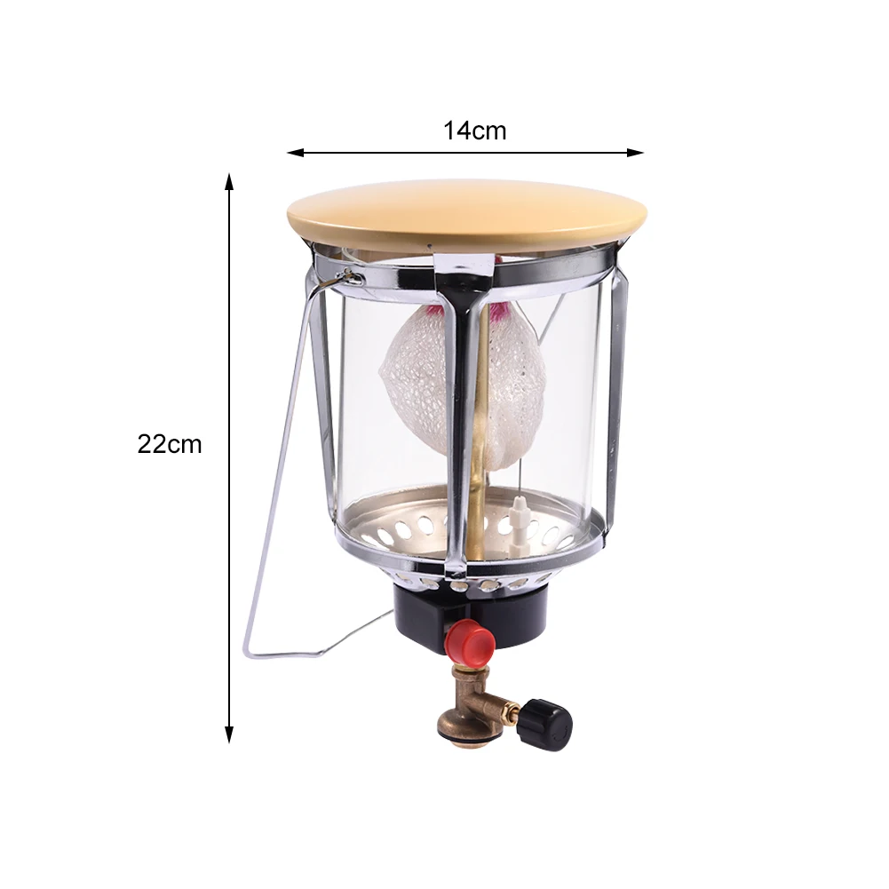Большая наружная топливная лампа Марлевое стекло крышка газовая лампа портативный светильник ing лампа Кемпинг Светильник