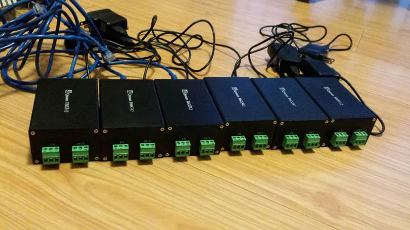 

LAN box to controll WS2811\2812 LED strip with internet controll DC5V/12V out put 680 pixels