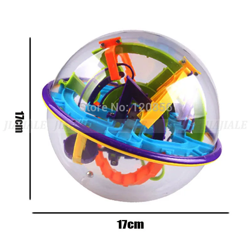17 см 158 шагов 3D головоломка шар Волшебный, интеллектуальный детские игрушки головоломка-балансир IQ логическая способность игра для детей и взрослых