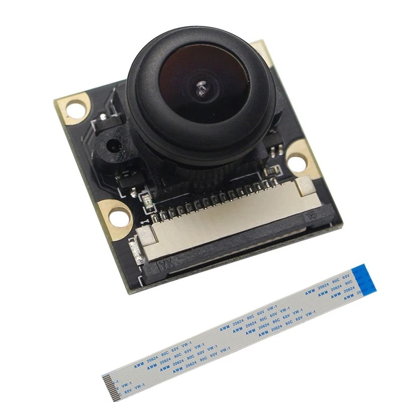 

2018 CSI Mini Camera Module 5MP 160 Degree Night Version Webcam Support 1080p 720p Video With FFC Cable For Raspberry Pi 3 /2