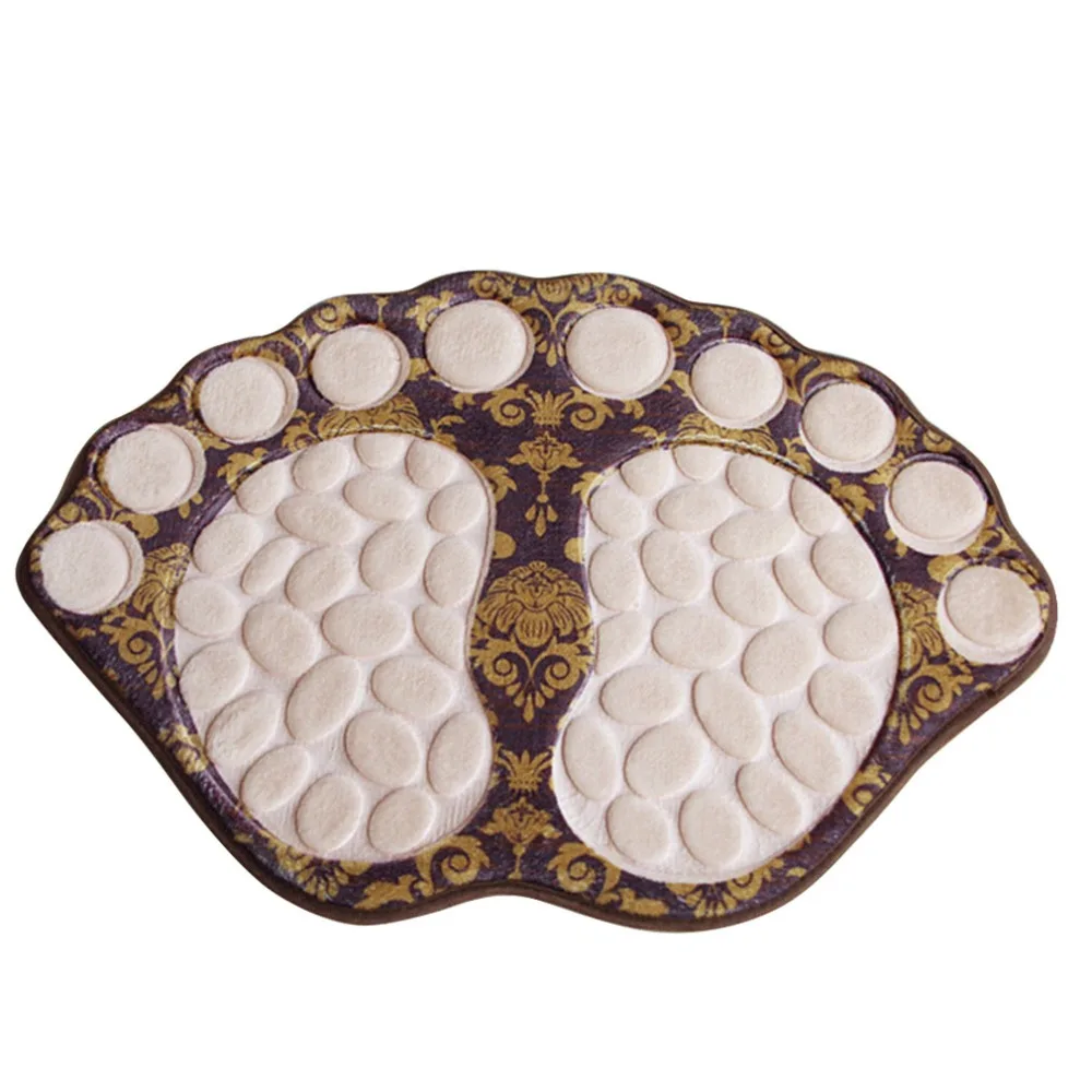 Big Feet Bath Toilet Mat Area Rugs Carpet Doormat Floor Mat Absorbent Mats Bathroom Rugs Foot Pad Rug 40*60CM
