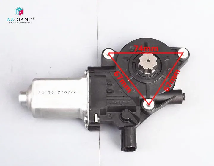 AZGIANT автомобильный стеклоподъемник двигатель DC12V DC мотор-редуктор большой крутящий момент мотор ЗАМОК ПРИВОД мотор