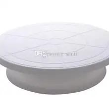 Новое поступление Pro 1" вращающаяся мастика для торта двухсторонний, для украшения Стенд Платформа