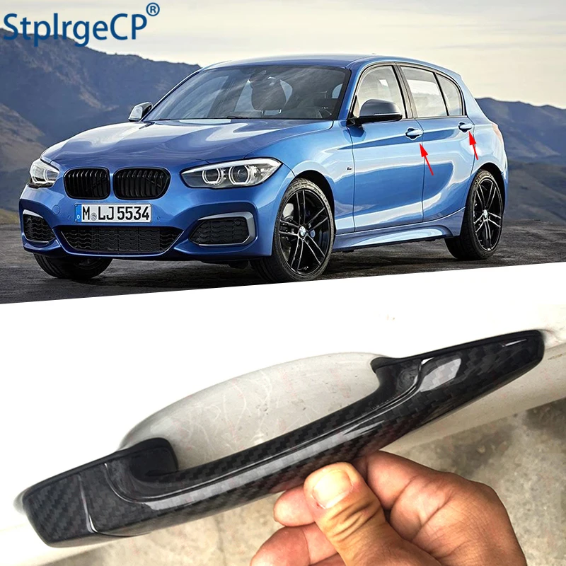 

for BMW 1 series E82 E87 F20 F21 2007-2019 Accessories 100% real carbon fiber Auto outer door handle cover