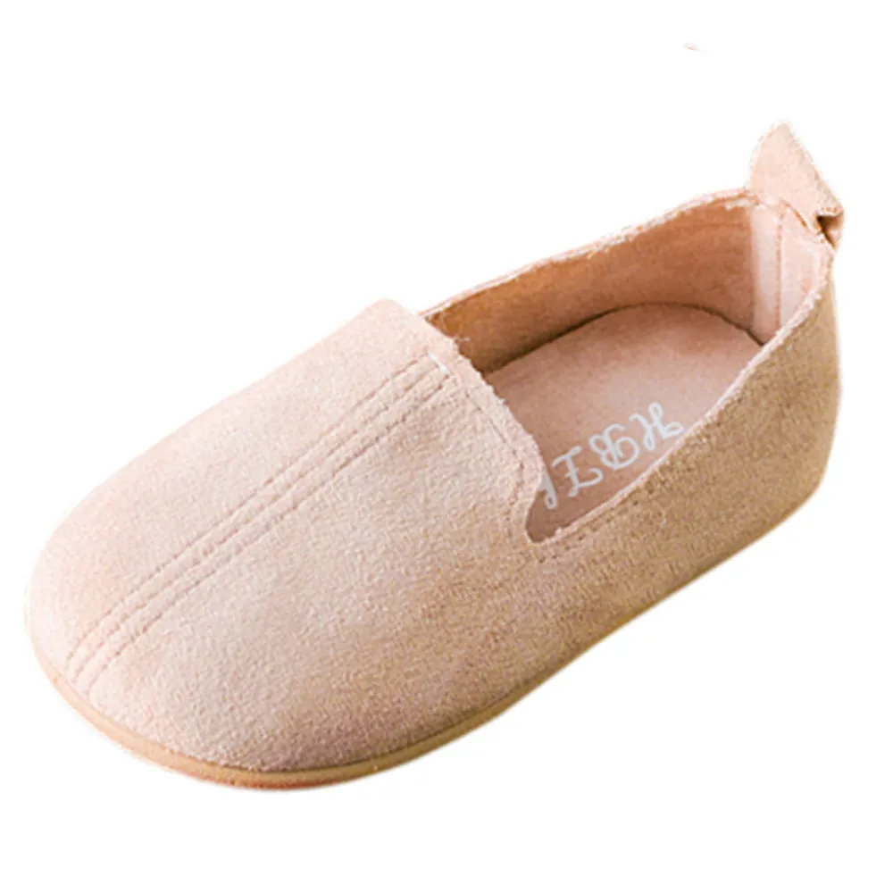 

Girls Solid Color Soft Bottom Casual Shoes Princess Shoes Casual Shoeses Single Zapato Cute Comfortable Casual Zapatos