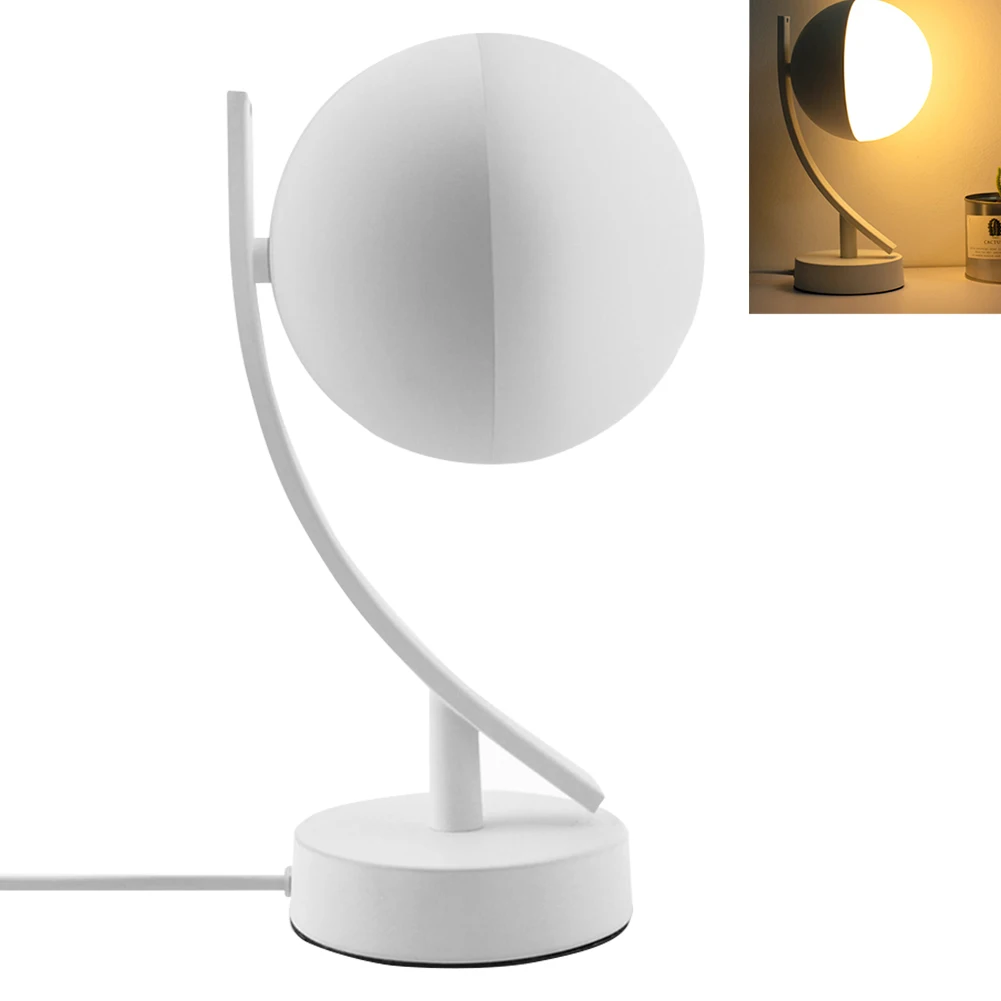 

Desk WIFI Smart Eye Protection LED Moon Bedroom Night Light Bedside Multiple Remote Voice Control RGB Round Table Lamp Dimmable