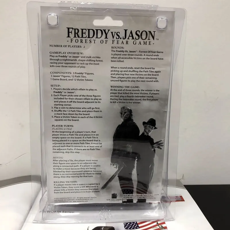 NECA Movie FREDDY VS JASON FOREST OF FEAR GAME Tabletop WarChess 1.5'' Action Figure Model Toy For Gift/Kids NECA Movie FREDDY VS JASON FOREST OF FEAR GAME Tabletop WarChess 1.5'' Action Figure Model Toy For Gift/Kids