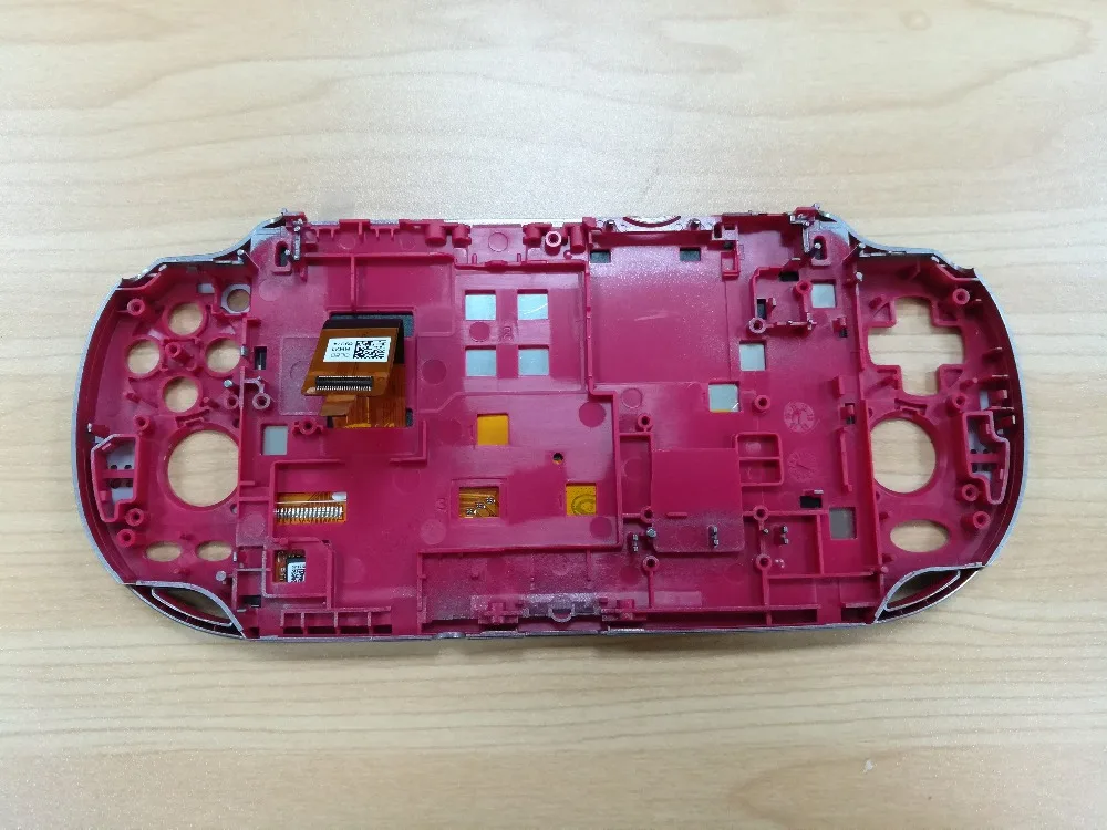 Красный ЖК-экран+ кодирующий преобразователь сенсорного экрана в сборе с рамкой для playstation PS Vita 1000 PCH-1001 1101 1108