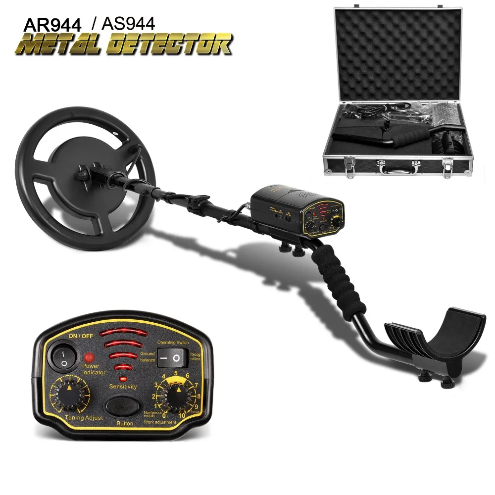 Underground Metal Detector Waterproof Depth1 5m 2 5m AR944 AS944 Scanner Finder Gold Digger Treasure Hunter