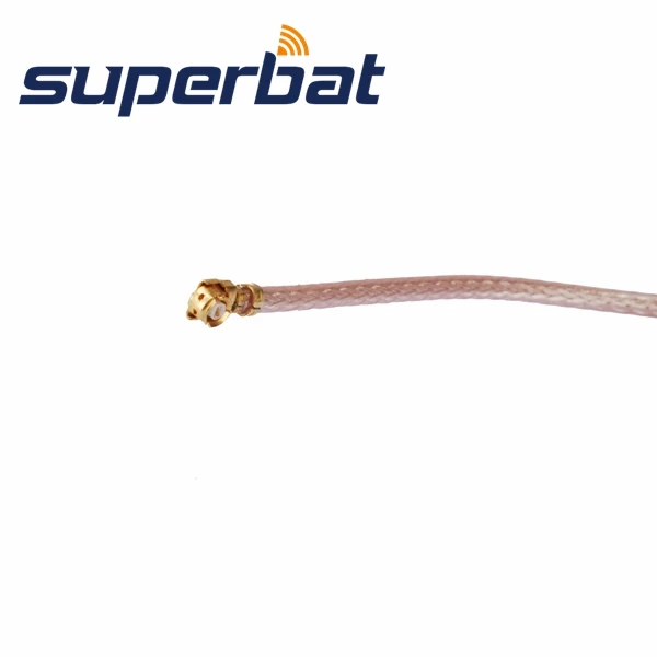 Superbat РФ коаксиальный кабель RP-SMA разъем мужчины прямым углом к IPX/u. FL помощью соединительного кабеля RG178 15 см длинные