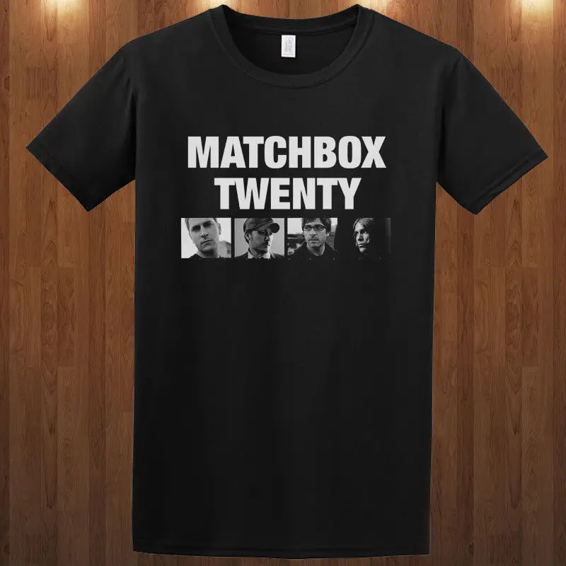 Matchbox двадцать футболка Альтернативная рок группа размеры S M L XL 2XL 3XL Brian