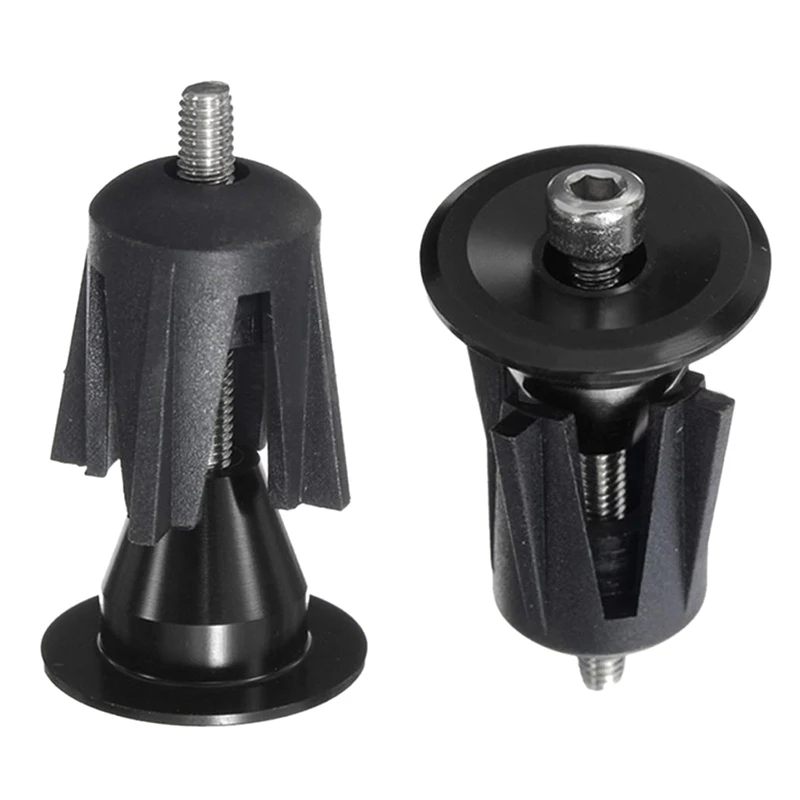 

Aluminum Road MTB Handlebar Grip Handle Bar Cap End Plug Cap pair