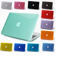 Прозрачный Crystal Case Для Apple Macbook air 11 12 Pro 13 15 Retina 2016 Защитная крышка ясно жесткие пластиковые мешки A1707 A1708