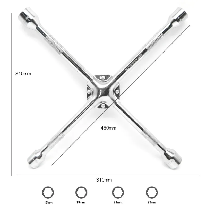Расширенный Автомобильный шиномонтажный гаечный ключ, сменный энергосберегающий рукав, инструмент, шестигранный ключ, гаечный ключ, все в одной розетке, регулируемый набор труб