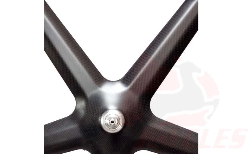 five spokes carbon wheel road
