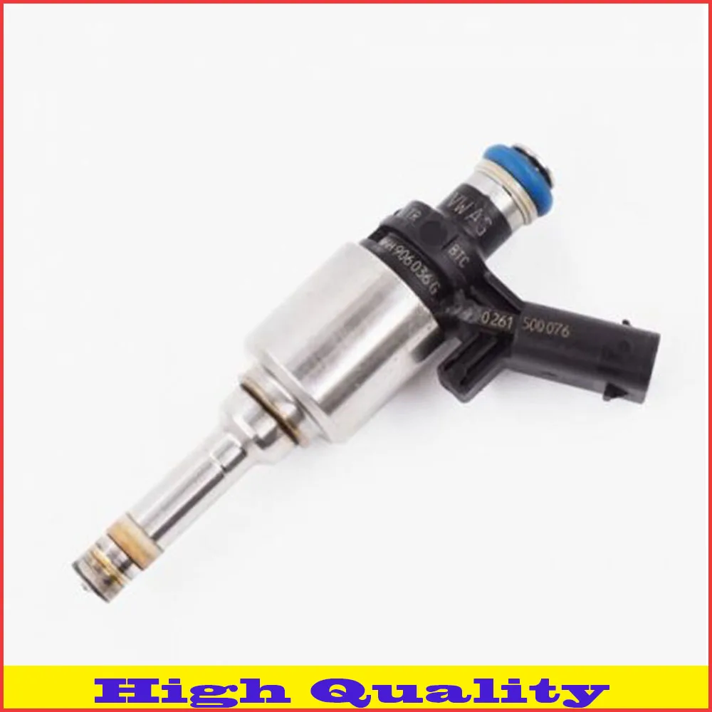 

TWO YEAR WARRANTY ORIGINAL FUEL Injector 06H906036G 0261500076 For VW Golf R 2.0 tfsi injector ONE PIECE