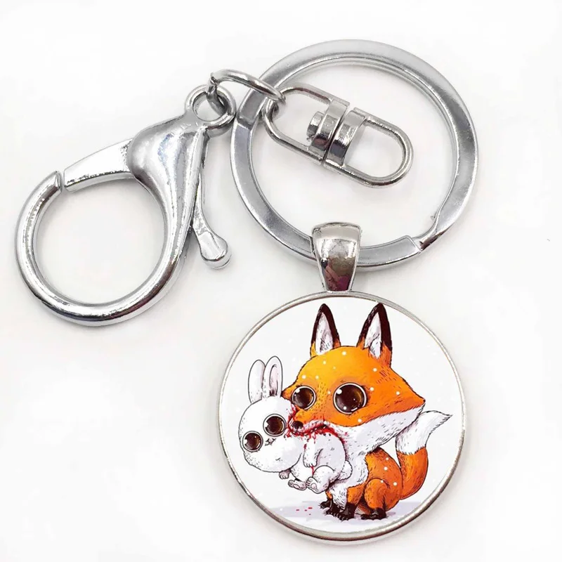 10silver keychain.