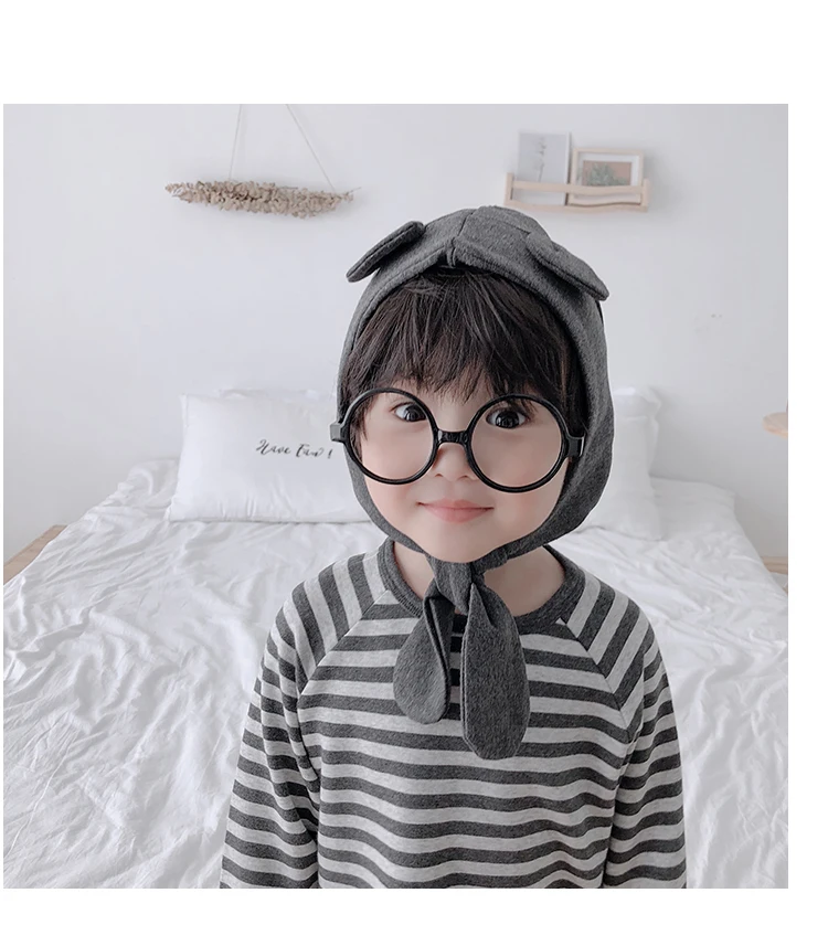 Японский стиль, милый младенческой хлопковая детская одежда комплект одежды для маленьких мальчиков длинные рукава в полоску база пуловер+ патч Штаны+ шапка; комплект одежды из 3 предметов, костюмы