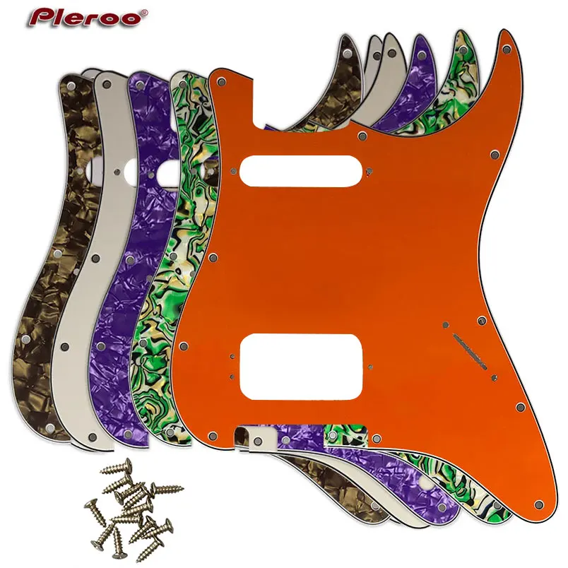 

Guitar Parts-For US 72' 11 Screw Hole Standard St Deluxe Humbucker Hs Guitar pickguard Scratch Plate