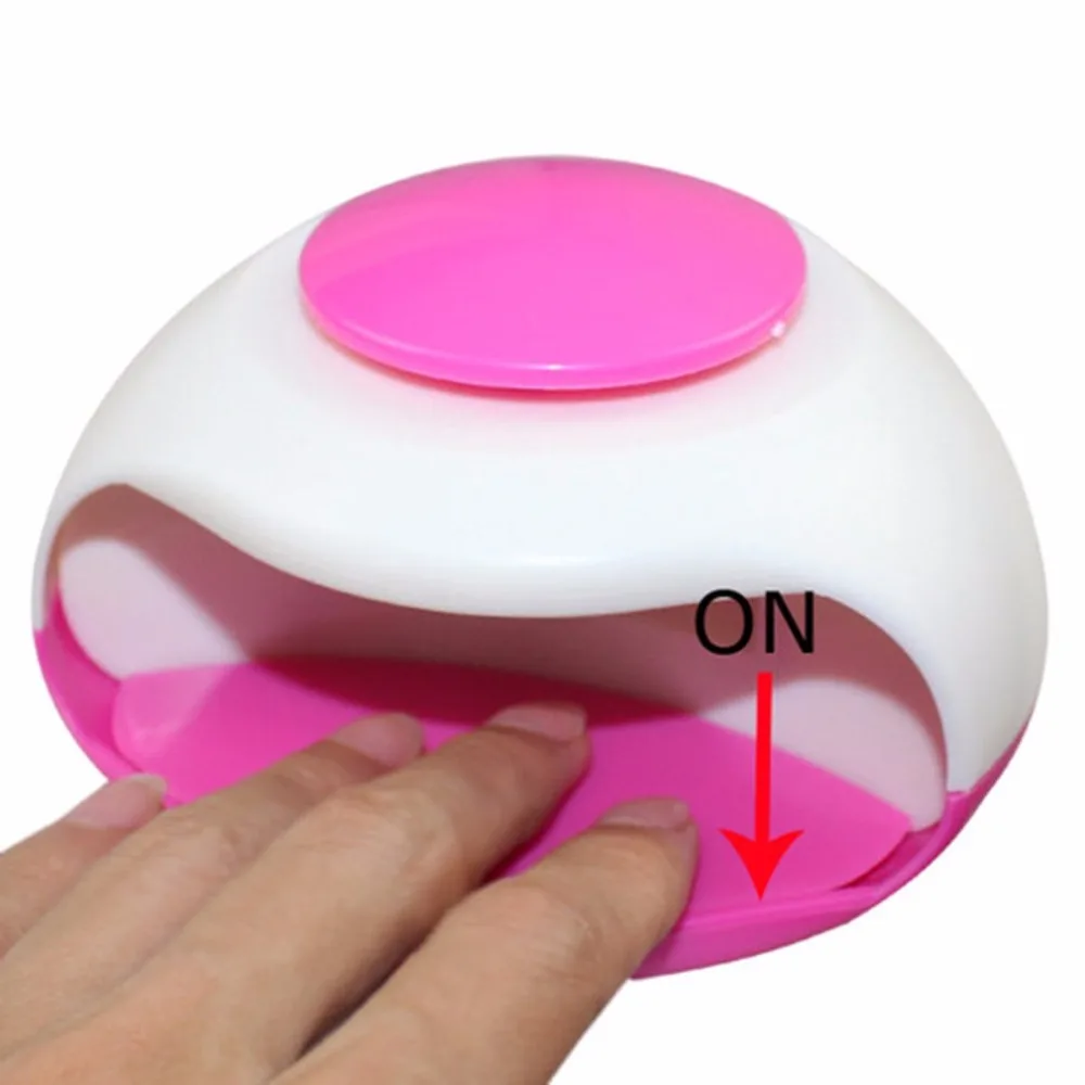 1 pcs Mini Portable Nail Dryer Nail Polish Small ABS Nails Gel Dryer
