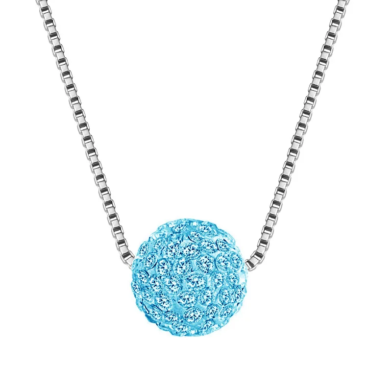

46Cm Korean Exquisite Jewelry Ball Pearl Necklace Clavicle Chain