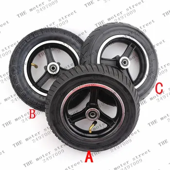 

newest Three types 10x2.50 High quality tire and aluminum alloy wheel hub for electric scooter balancing car