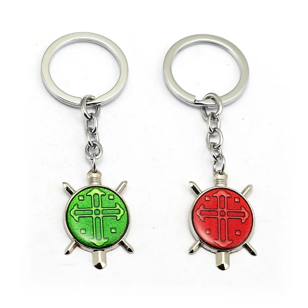 

HUNTER x HUNTER Keychain GON FREECSS Cross Pendant Key Ring Holder Men Car Women Bag Key Chain Chaveiro Japanese Anime Jewelry
