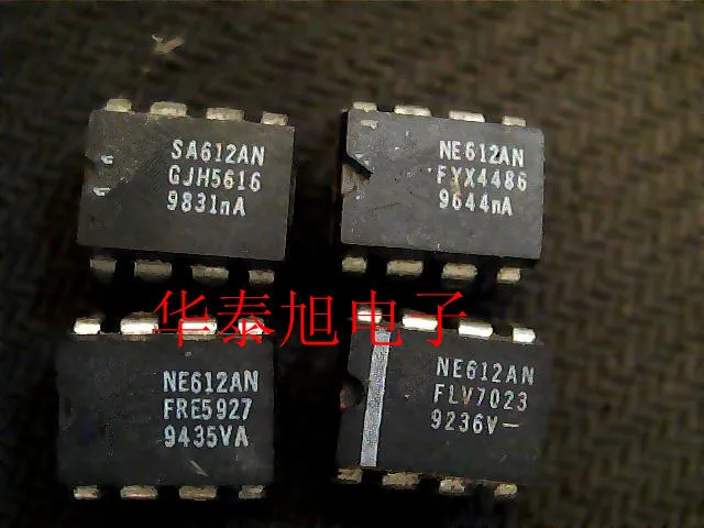 

10pcs/lot SA612AN SA612A SA612 MIXER 500MHZ UP CONVRT DIP8 IC. In Stock