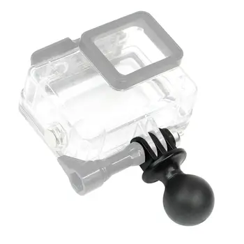 

Portable 2.5CM Diameter Rubber Ball Head Mount Tripod Base Adapter for Gopro Hero 5/4/3+/3/2/1 Sjcam Xiaomi YI Sport Action Came