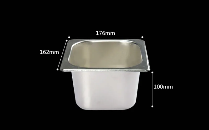 Нержавеющая сталь Bain Marie с крышкой 1.5L варенья пищевая кастрюля термос для еды вставка Темперо набор мыла горшок для раковины ящик для хранения кухонного инструмента