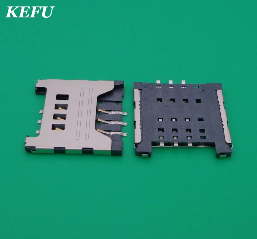 50 шт. SIM Card Reader лоток Разъем для Samsung Note N7000 i9000 I9003 S5360 i8700 I5500 S5360 S5570 c3300 S5690