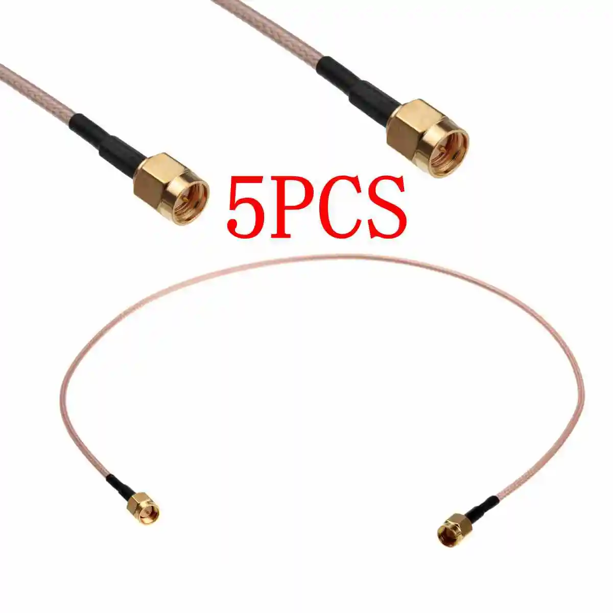 Superbat Câble Rallonge SMA RG174 1m Rallonge Antenne WIFI Mâle Vers Femelle Câble D'Extension SMA RF 50Ohm Pour 4G LTE, Routeur, Antenne WIFI/GPS/4G, Modem 5G, Radio Ham, SDR, Etc(1 Pièce