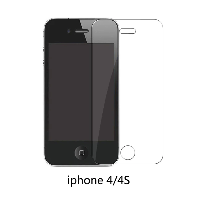 For iphone 4 4S Высококачественное закаленное стекло для iphone 6 6s plus 7 plus 5S 4 SE 8 plus X стекло iphone 7X8 Защита экрана iphone 7 8 X glas - Цвет: For iphone 4 4S