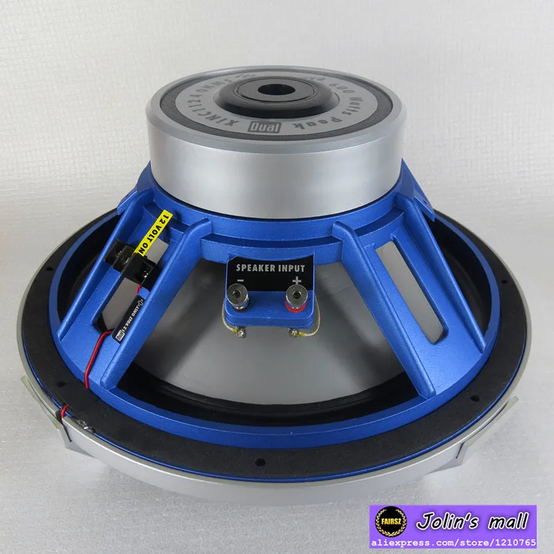 

Original AMERICA AUDL 12 inch car bass subwoofer speaker XINC112 illumiNITE 4 ohm Pmax 750W 1pcs