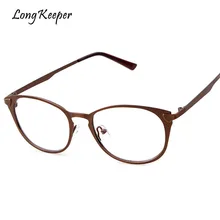 Длинный Хранитель кошачий глаз женские очки Рамка горячая распродажа мужские очки считывающий оптический оправы прозрачные линзы металлические очки P5317