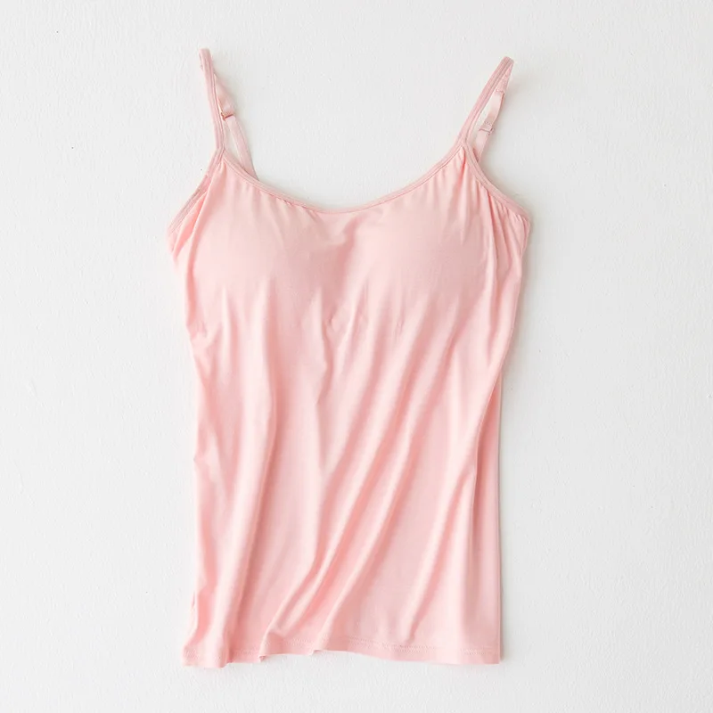 2 pcs one lot Camisole modal material women tank top 2018 new women camislole 8719