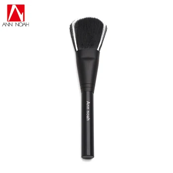 

Annnoah Brand New Design Layered White And Black Duo Antibacterial Fiber Fluffy Large Size Face Blush Powder Brush